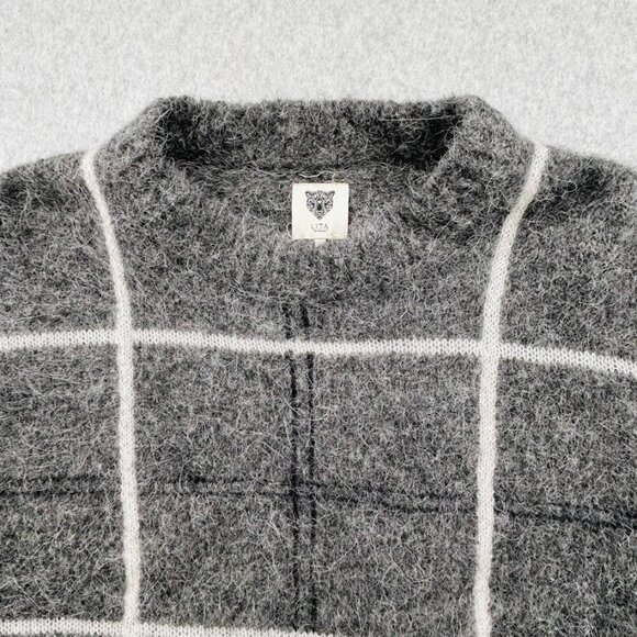 LITA by Ciara Nurture Manchester Gray Alpaca Wool Blend Sweater Size L Cropped - Picture 6 of 12